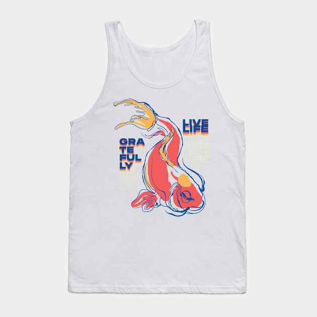 Zenkoi Tank Top by CHAKRart